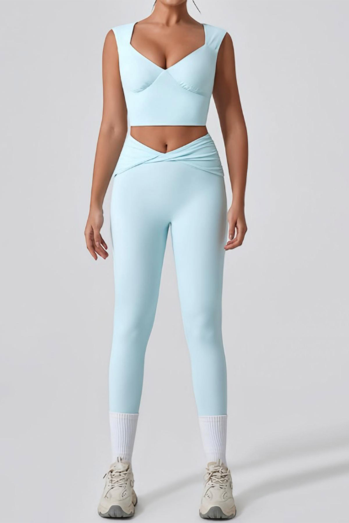 Ethereal Legging Set Mint Blue