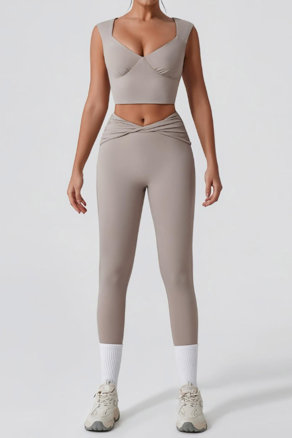 Ethereal Legging Set Taupe