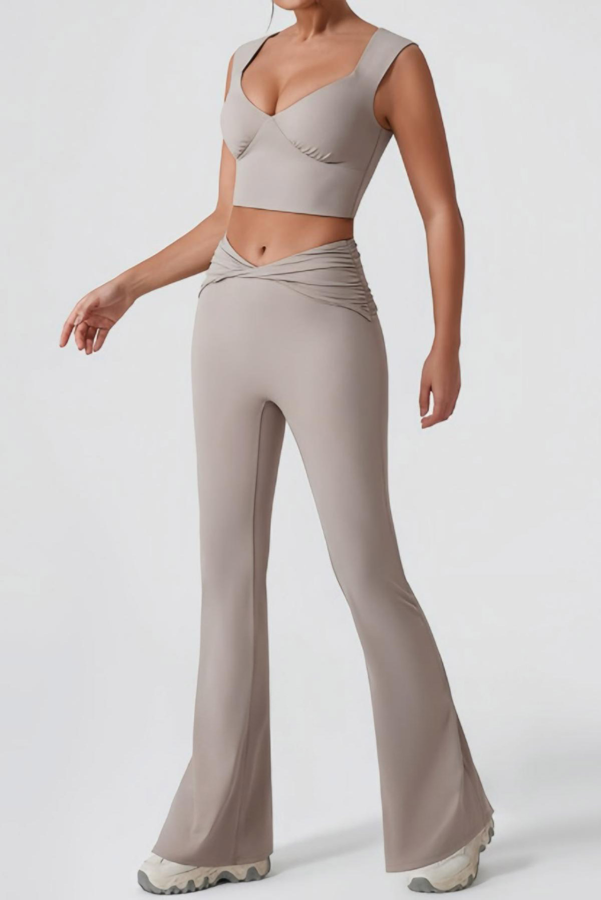 Ethereal Pant Set Taupe Cover